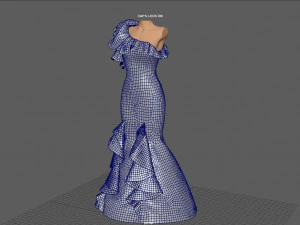 night dress 3D Model