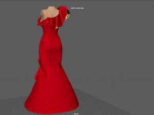night dress 3D Model