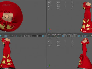 night dress 3D Model