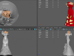 night dress 3D Model