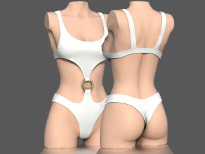 水着 3Dモデル