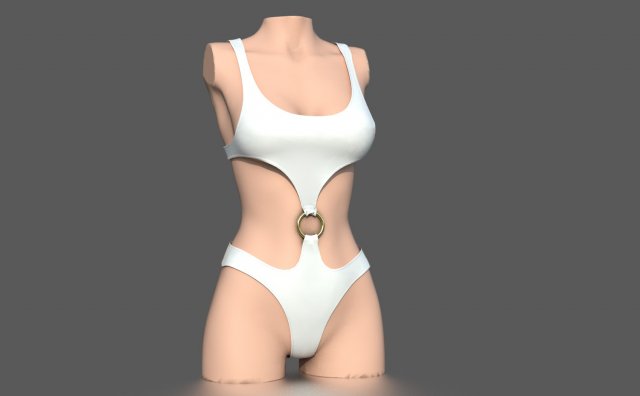 swimsuit 3D in 3DExport