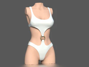 水着 3Dモデル