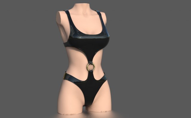 swimsuit 3D in 3DExport