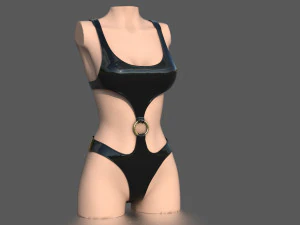 水着 3Dモデル
