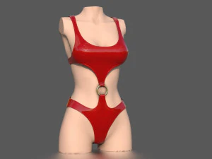 水着 3Dモデル