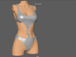 水着 3Dモデル