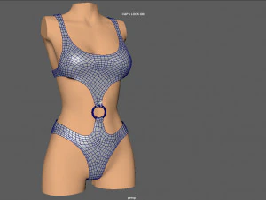 水着 3Dモデル