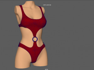 swimsuit Model 3D
