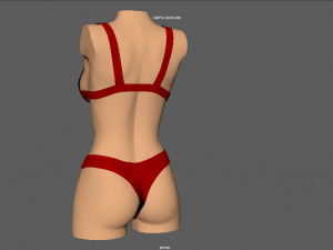 swimsuit Model 3D