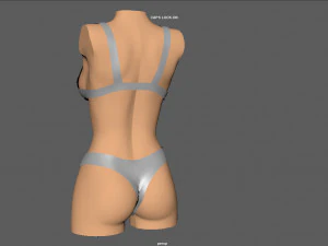 水着 3Dモデル