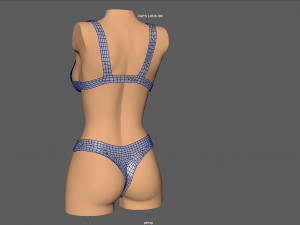swimsuit Model 3D