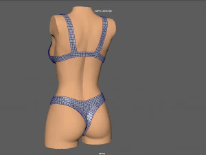 水着 3Dモデル