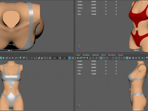 水着 3Dモデル