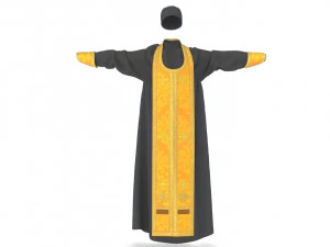 vestimenta ortodoxa Modelo 3D
