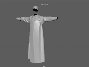 православное облачение 3D Модель