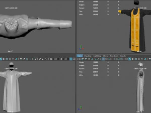 православное облачение 3D Модель
