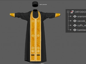 ortodox vestment 3D Model
