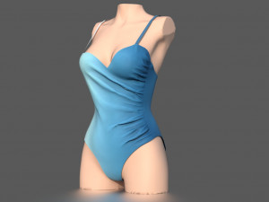 swimsuit 3 3D Model