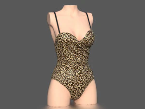 Badeanzug 3 3D Modell