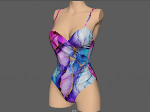 Badeanzug 3 3D Modell