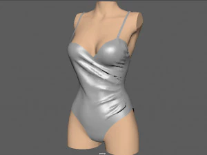 Badeanzug 3 3D Modell