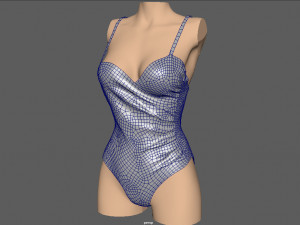 swimsuit 3 3D Model