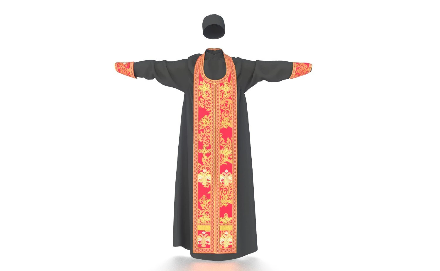 ortodox vestment 2 3D Model .c4d .max .obj .3ds .fbx .stl .blend 