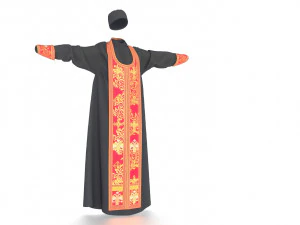 ortodox vestment 2 3D Model