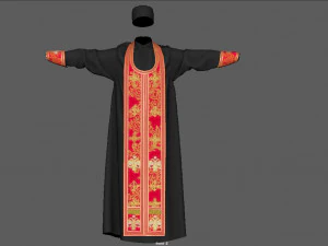 ortodox vestment 2 3D Model