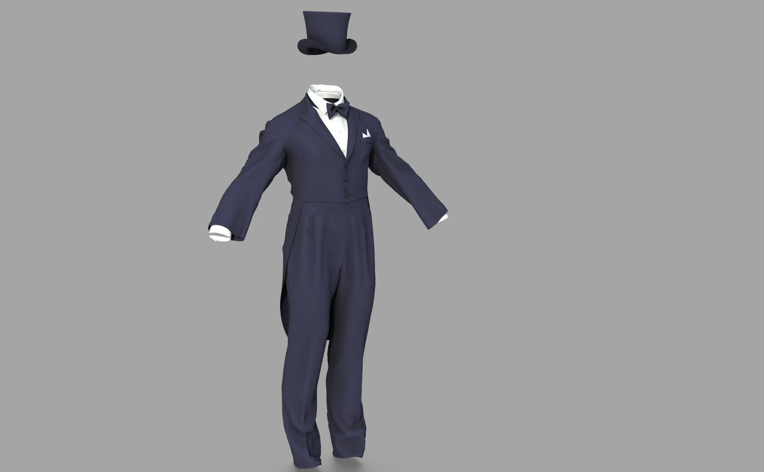 frak suit 3D Model .c4d .max .obj .3ds .fbx .stl .blend
