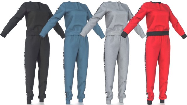sport suit 2 Modello 3D .c4d .max .obj .3ds .fbx .stl .blend 