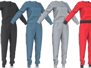 tuta sportiva 2 Modello 3D