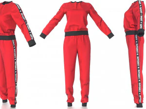 sport suit 2 3D Model