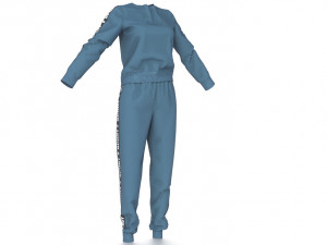 sport suit 2 Modello 3D