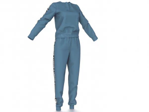 sport suit 2 3D Model