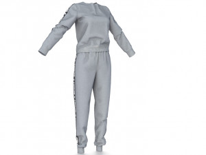 sport suit 2 Modello 3D