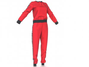 sport suit 2 3D Model