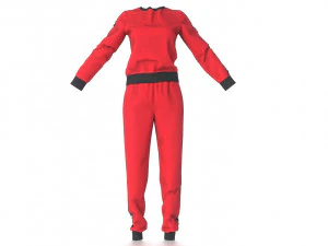 sport suit 2 3D Model
