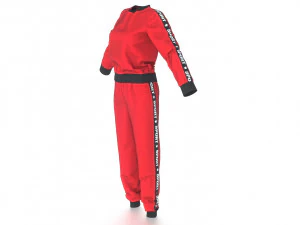 sport suit 2 3D Model