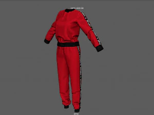 sport suit 2 3D Model