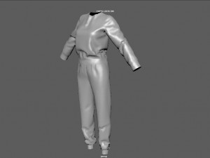 sport suit 2 Modello 3D