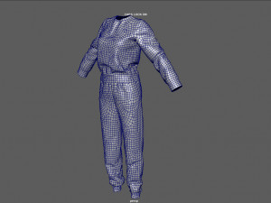sport suit 2 Modello 3D