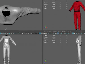 sport suit 2 3D Model