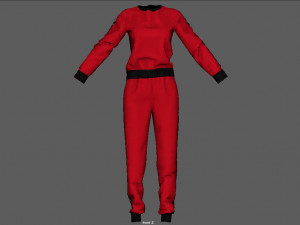 sport suit 2 Modello 3D