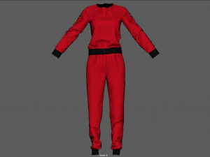sport suit 2 3D Model