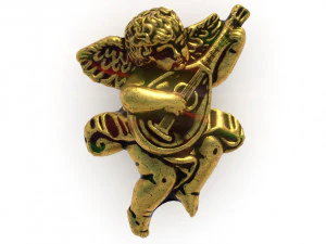 angel figure 3D Model