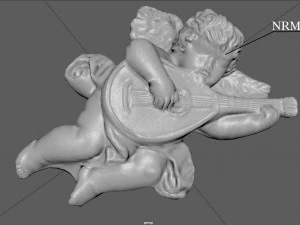 angel figure 3D Model