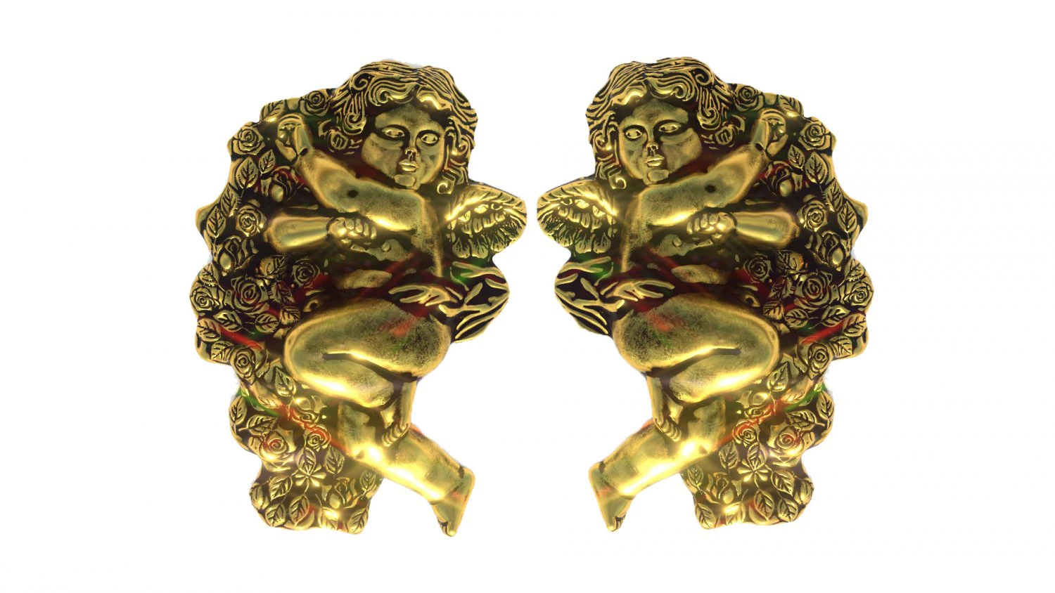 angel figure 2 3D Model .c4d .max .obj .3ds .fbx .stl .blend 