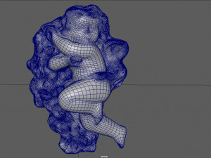 angel figure 2 3D 모델